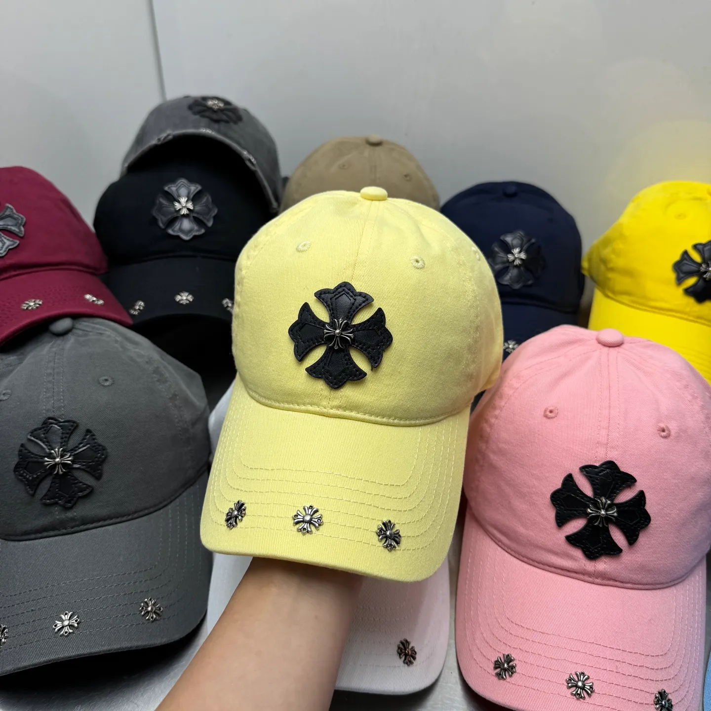 Crow Heart Soft Top Spring and Summer Baseball Cap